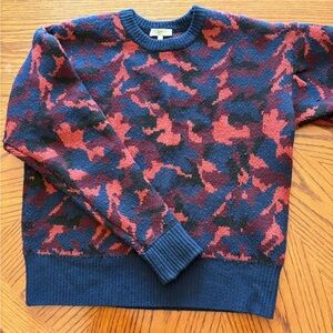 Camouflage Knit Sweater